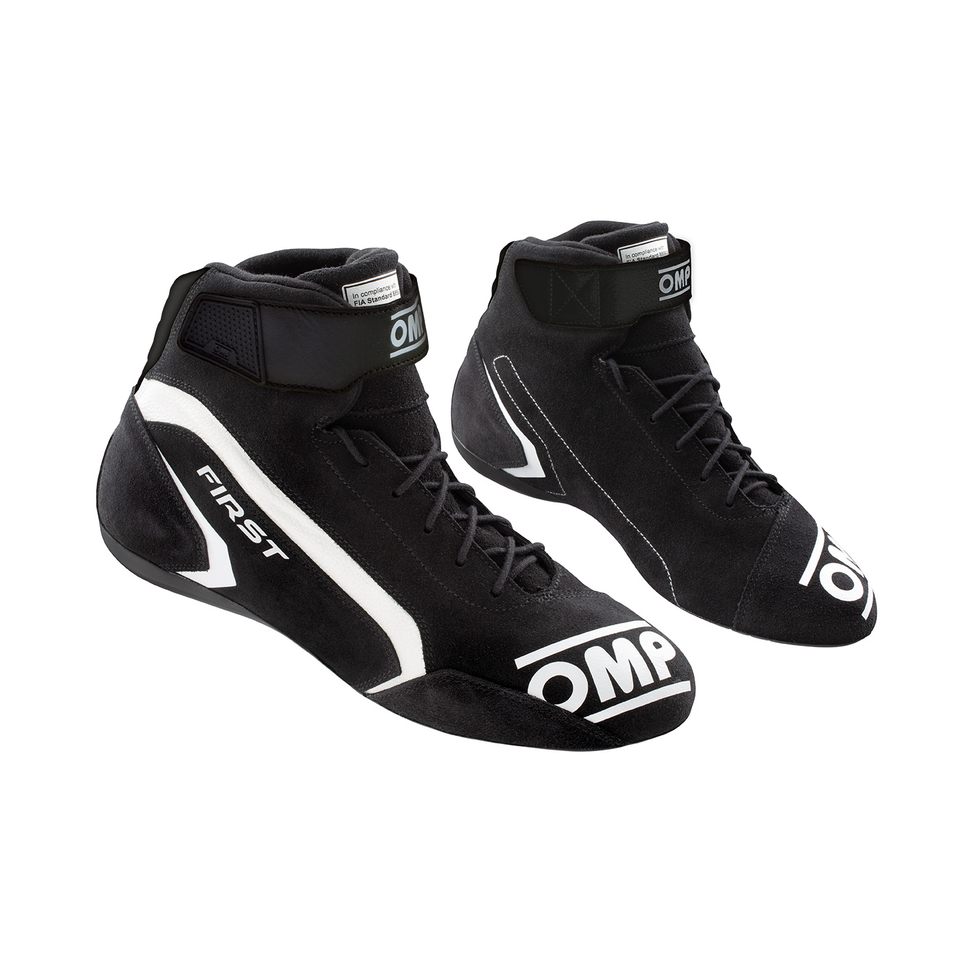 omp-first-racing-shoes-black OMP First Παπούτσια - Image 1