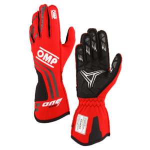omp one evo x gloves red