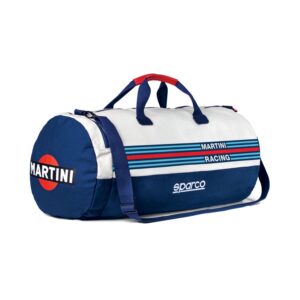 sparco martini racing sports bag white blue 0 1