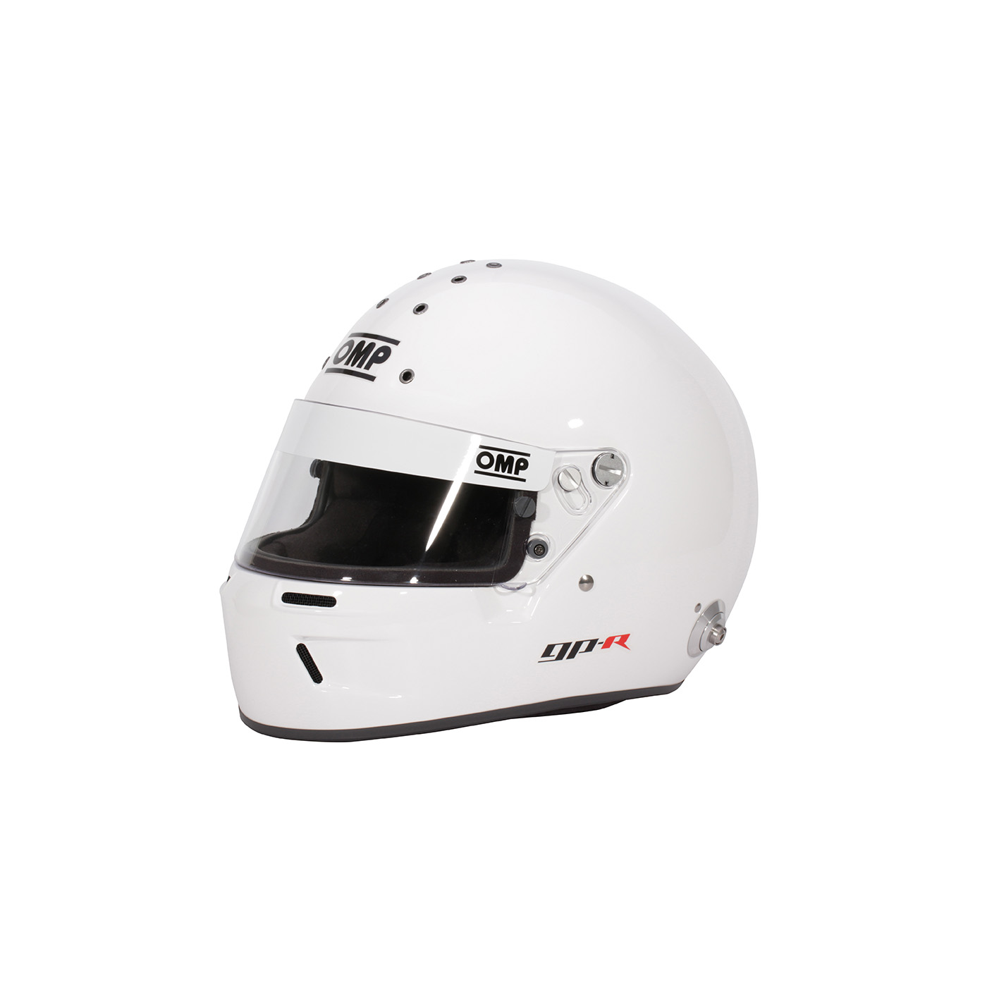 omp-fullface-helmet-white OMP GP R Κράνος - Image 1