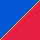 blue red