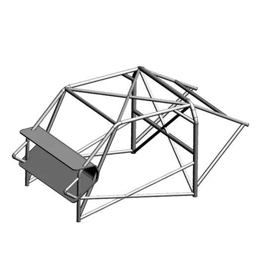omp_ab_106_251a OMP Ελαφρύς Κλωβός Ασφαλείας Πολλαπλών Σημείων Κολλητός για Suzuki Swift 1.3 RS - Image 1
