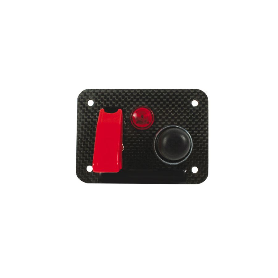 redspec-starter-ignition-switch-panel-real-carbon-backplate Redspec Πίνακας Εκκίνησης Carbon - Image 1