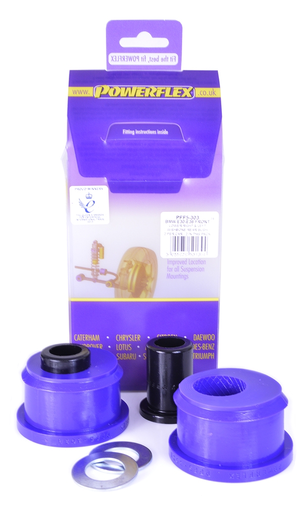 Product832.Photo1.Original Powerflex Σινεμπλόκ Mπροστινών Ψαλιδιών με Caster BMW E36 - Image 1