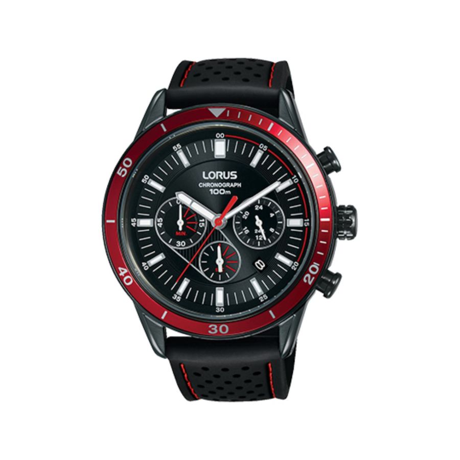lorus-speed-watch-black-and-red LORUS Speed Ρολόι - Image 1