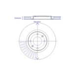 REDSPEC Group N Οπίσθιες Δισκόπλακες Honda Civic Type R EP3 - Image 2