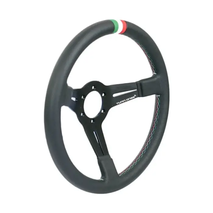 Turn One Italia Edition Leather Τιμόνι - Image 3
