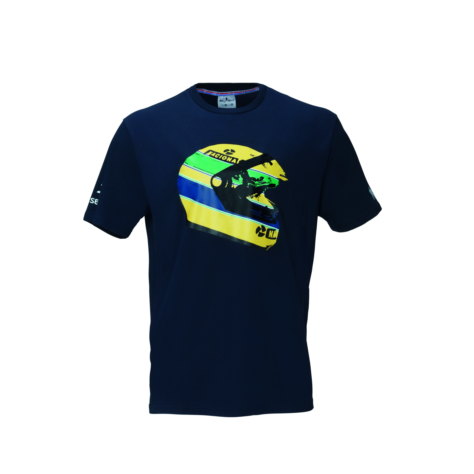 senna-legacy-helmet-tshirt-blue Senna Legacy Helmet Μπλουζάκι - Image 1