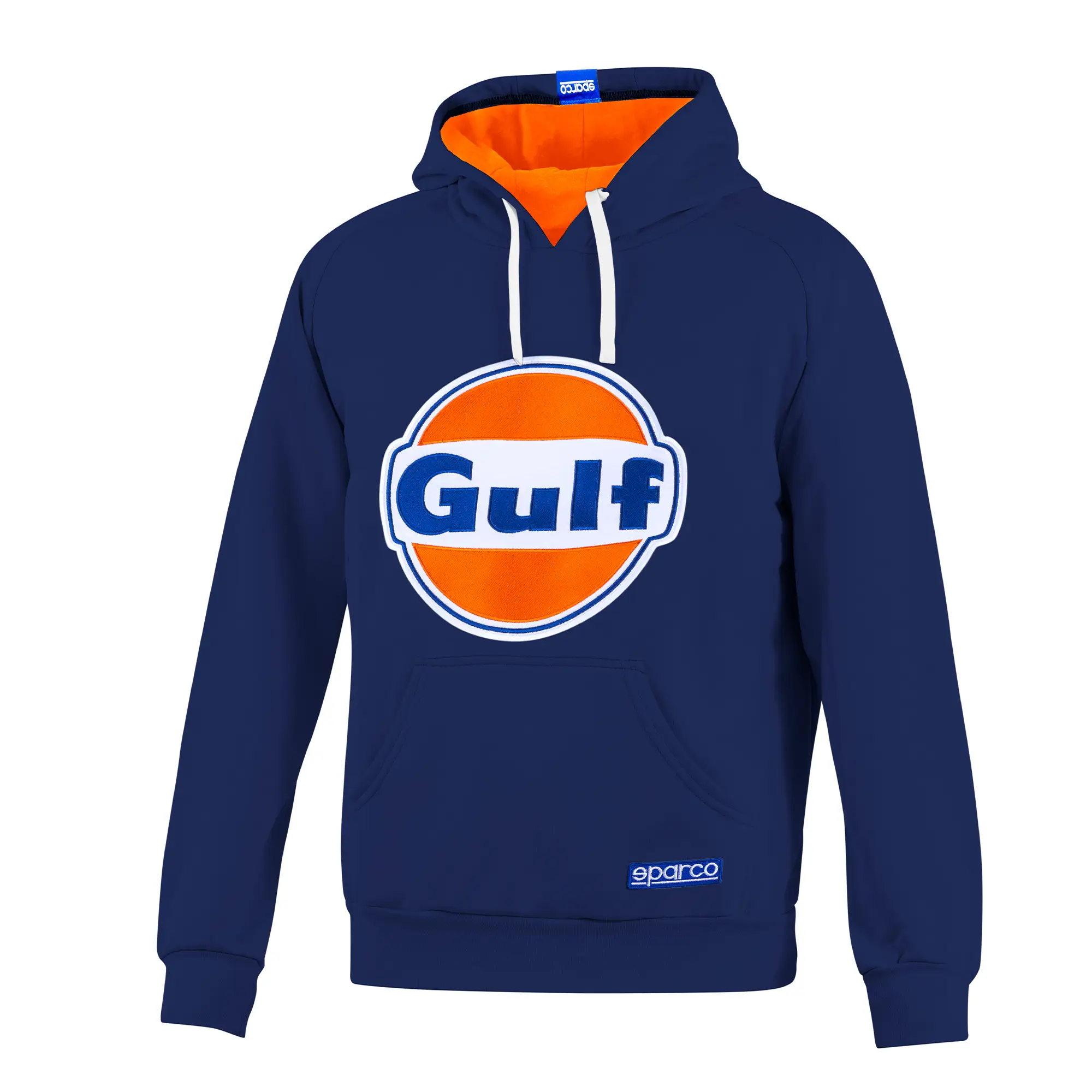 sparco-gulf-hoodie-brand-navy-blue Sparco Gulf Φούτερ - Image 1