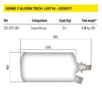 OMP SST7 Ηλεκτρικό Σύστημα Πυρόσβεσης 3kg - Image 2