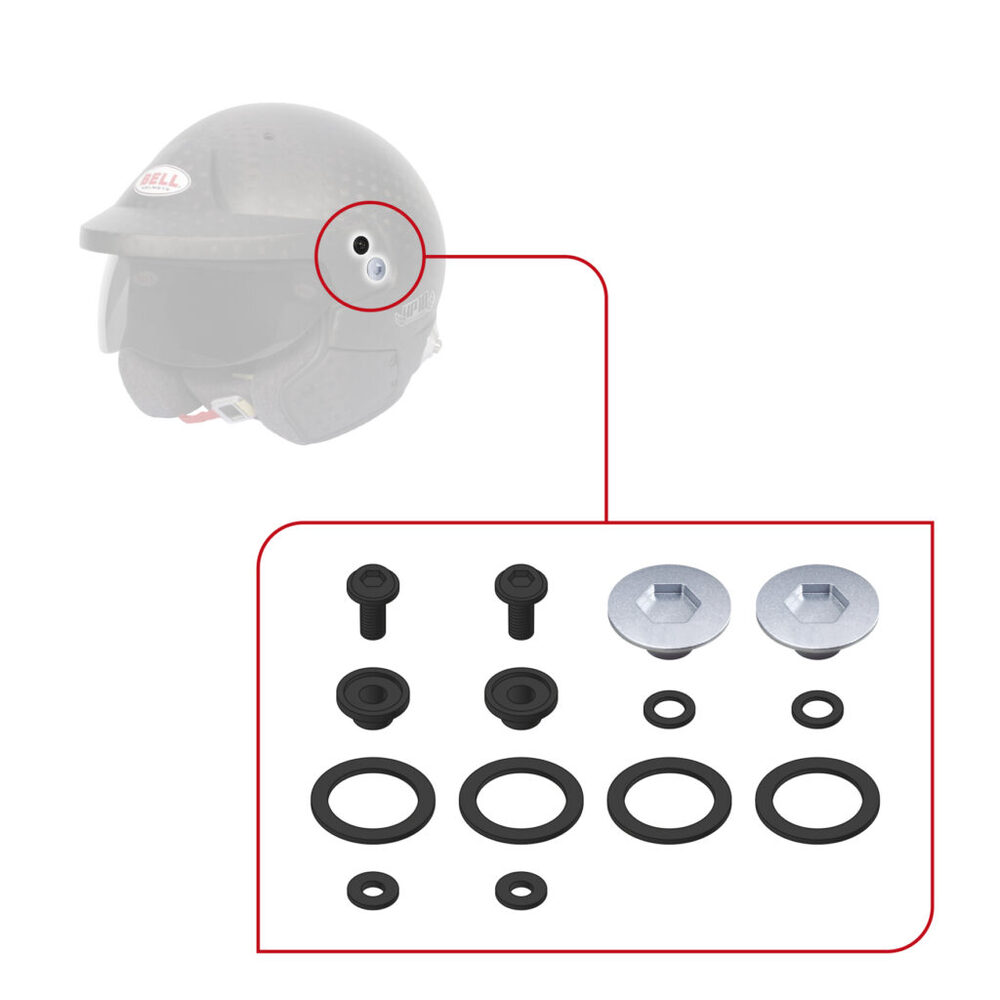 2020204-1024x1024 Bell Kit Βίδες Μηχανισμού Zελατίνας Κράνους (10 SERIES) - Image 1