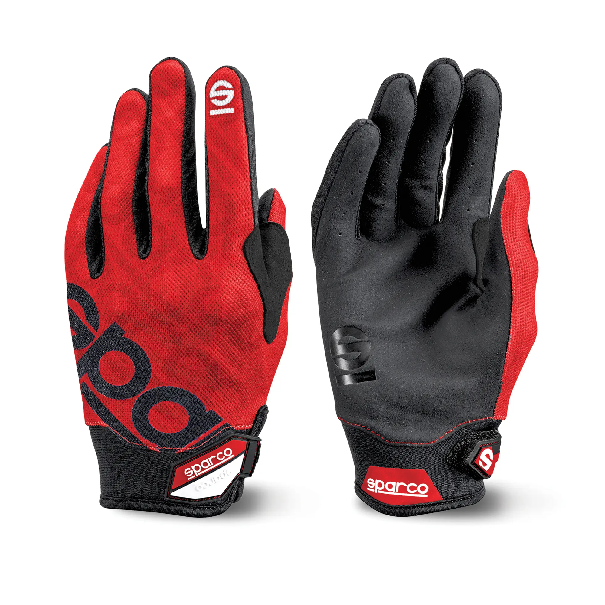 sparco-MECA-3-GLOVES-red Sparco Meca-3 Γάντια - Image 1