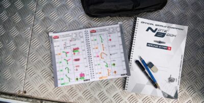 Racing Star codriver notebook