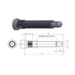 Μπουζόνι τροχού 12x1,5 L.86 για FORD - Image 2